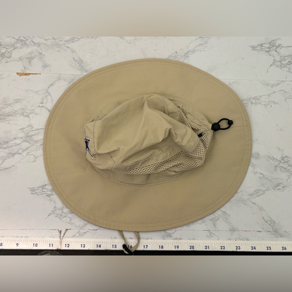 Columbia Dallas Cowboys Booney Hat Unisex OS Sun Protection Tan Omni Shade - Picture 3 of 7